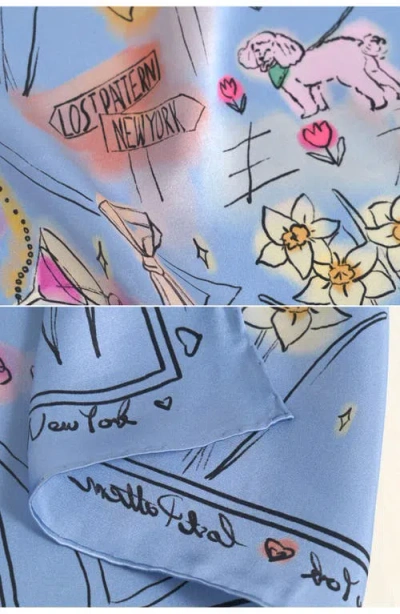 Lost Pattern Nyc In Blue