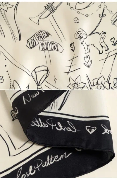 Lost Pattern Nyc In White