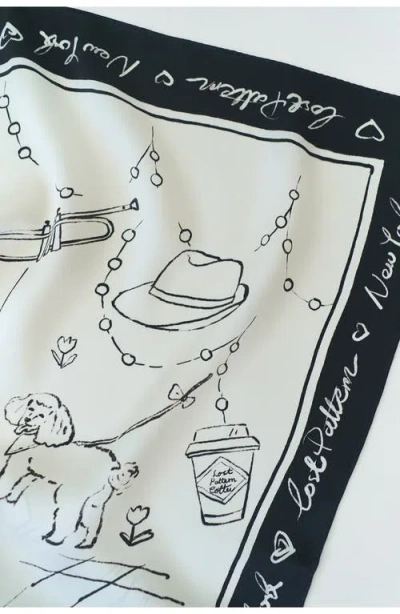 Lost Pattern Nyc In White