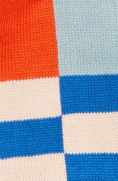 Verloop Pattern Patch Skinny Scarf In Multi