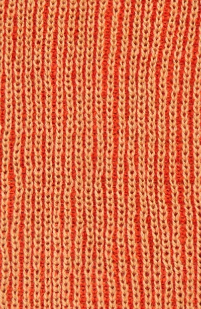 Verloop Rib Snood In Orange