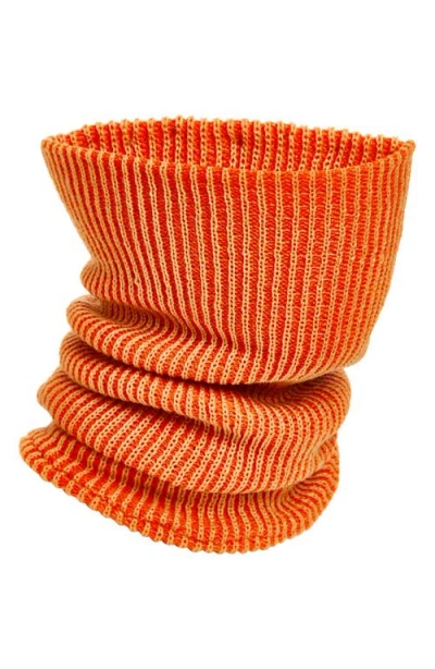 Verloop Rib Snood In Orange