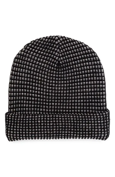 Verloop Simple Grid Beanie In Black