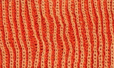 Verloop Rib Beanie In Orange