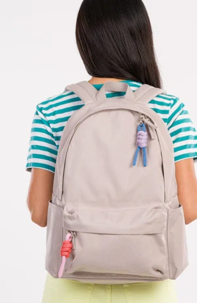 Verloop Colorblock Knot Key Chain In Blue