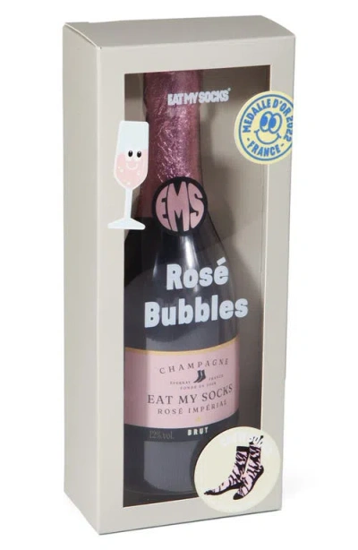 Doiy Rose Bubbles 3d Crew Socks In Multi