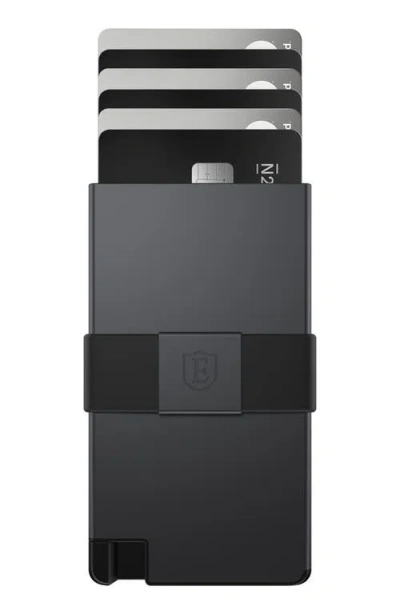 Ekster Pro Button Release Recycled Metal Card Holder In Gray