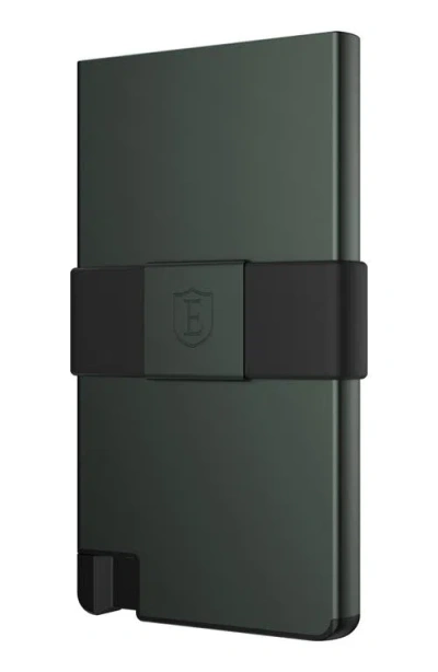 Ekster Pro Button Release Recycled Metal Card Holder In Green