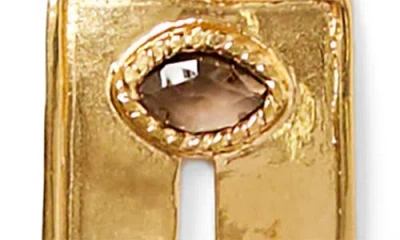 Chan Luu Lock & Key Charm Bracelet In Gold