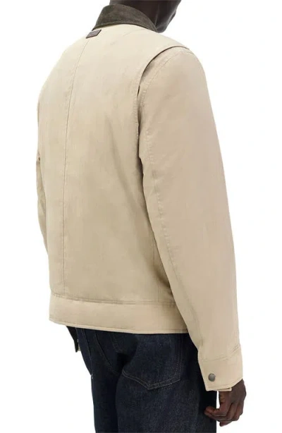 Rag & Bone Derrick Down Barn Jacket In Neutral