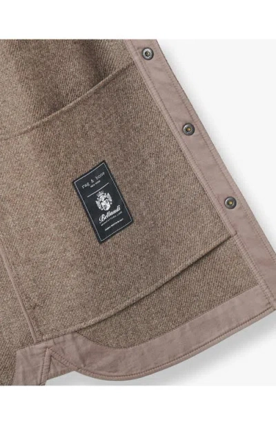 Rag & Bone Derrick Down Barn Jacket In Neutral