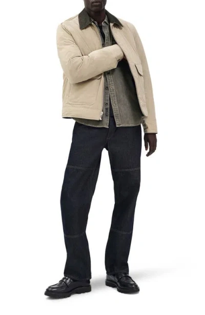 Rag & Bone Derrick Down Barn Jacket In Neutral