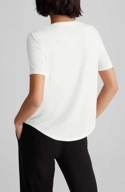 Tommy John Second Skin Sleep Pocket T-shirt In White