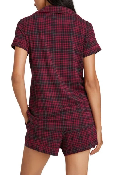 Tommy John Short Pajamas In Red