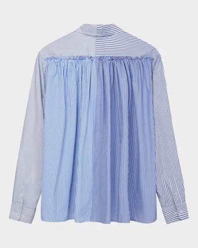 E.l.v Denim Mina Shirt In Blue