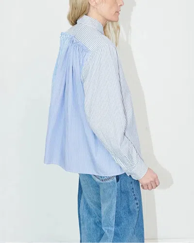 E.l.v Denim Mina Shirt In Blue