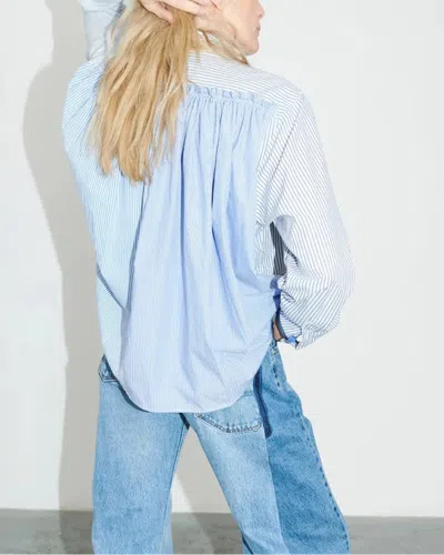 E.l.v Denim Mina Shirt In Blue