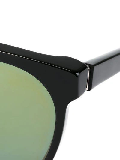 Shop Retrosuperfuture 'giaguaro' Sunglasses In Black