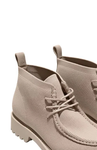 Vivaia Round-toe Lug Sole Ankle Boots In Brown