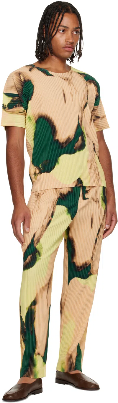 Issey Miyake Multicolor Agate T-shirt In Neutral