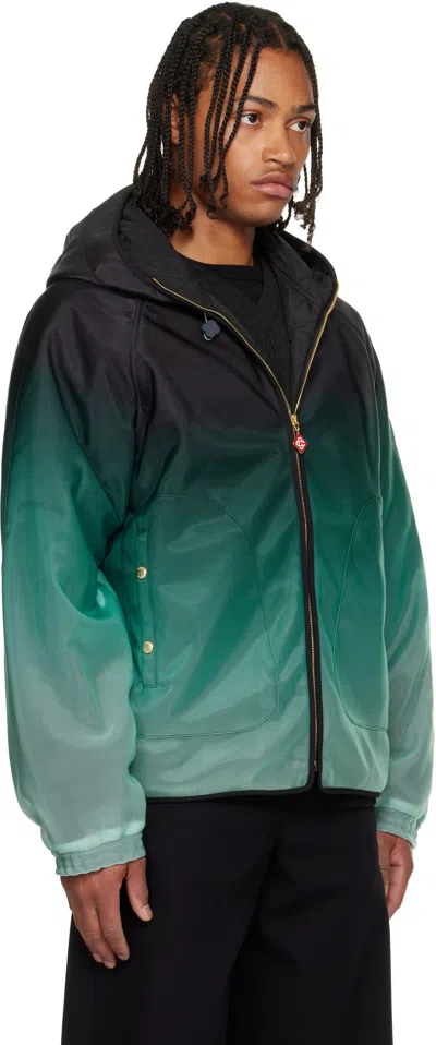 Casablanca Black Technical Jacket In Multi