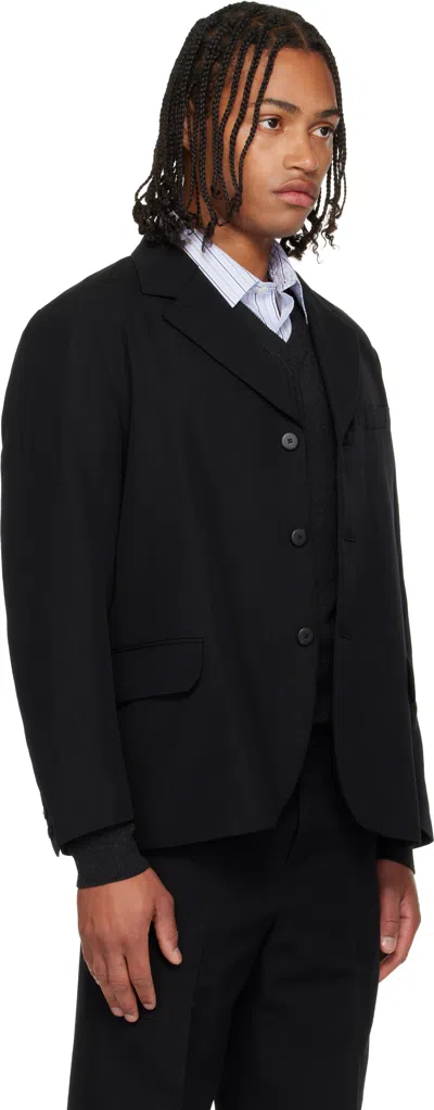 Visvim Black Verdean Blazer In Black