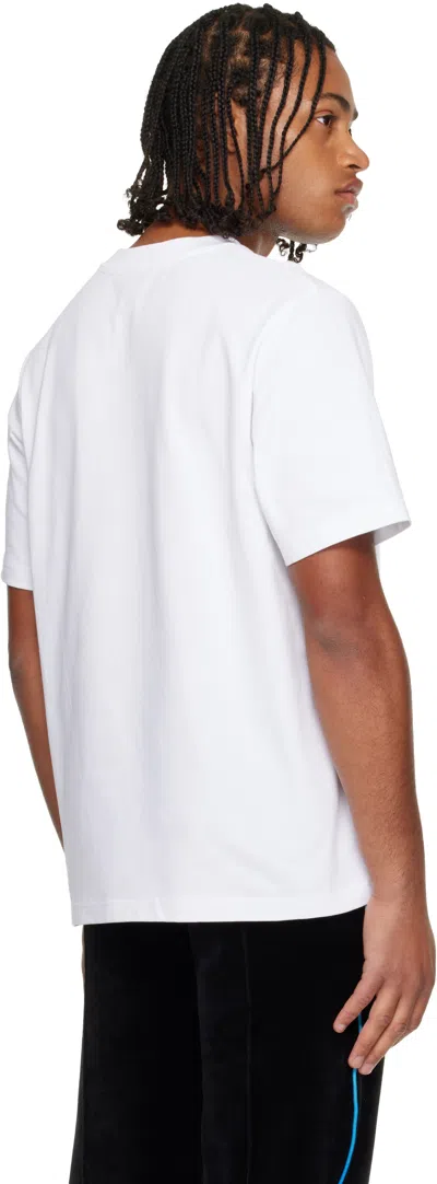 Casablanca Print T-shirt In White