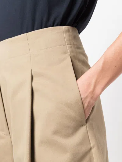 Studio Nicholson Cotton Wide-leg Trousers In Neutral