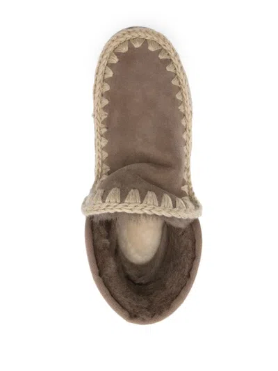 Mou Eskimo Bounce Sneaker Boots In Neutral