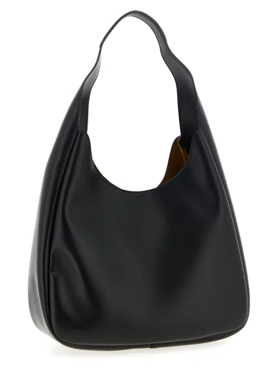 Stella Mccartney Hobo Shoulder Bags Black In Black