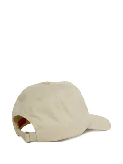 Max & Co Embroidered Logo Baseball Cap In Neutral