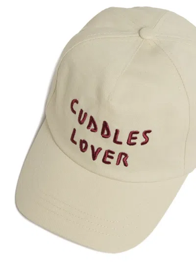 Max & Co Embroidered Logo Baseball Cap In Neutral