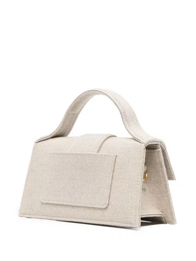 Jacquemus Adjustable Shoulder Strap Shoulder Bag In Neutral