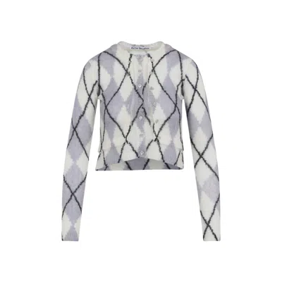 Acne Studios Mohair Sweater Women In Gray