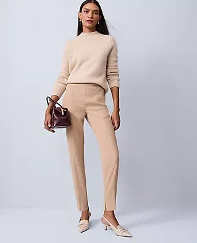 Ann Taylor The Petite Natalie Pant In Brown
