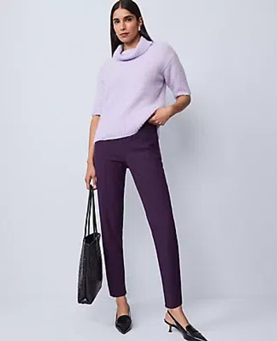 Ann Taylor The Petite Natalie Pant In Purple