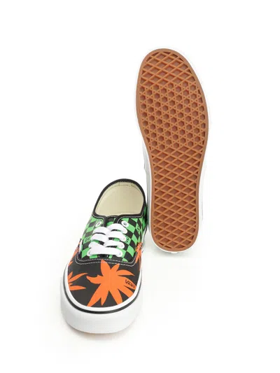 Valentino X Vans Men's Tess St Vlogo Tropical Canvas Low-top Sneakers In Multi