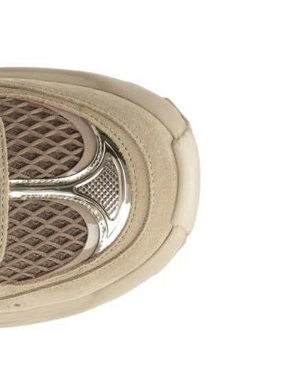 Roger Vivier Viv' On The Run Sneakers Beige In Neutral