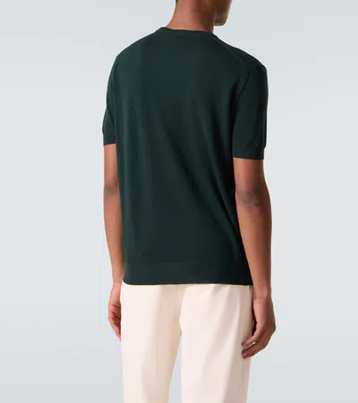 Thom Sweeney Wool T-shirt In Green