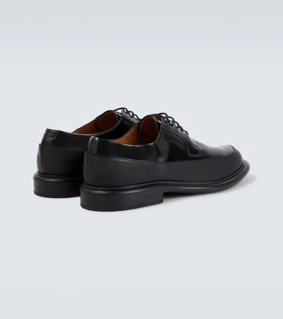 Givenchy Leather Derby Shoes In Black