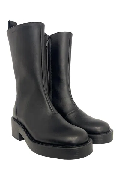 Courrèges Rider Boots In Black
