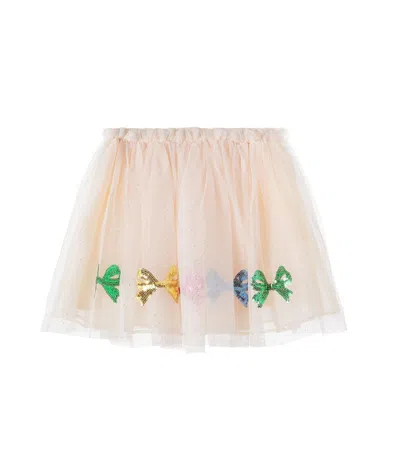 Konges Sløjd Konges Slojd Sequined Mesh Skirt In Animal Print