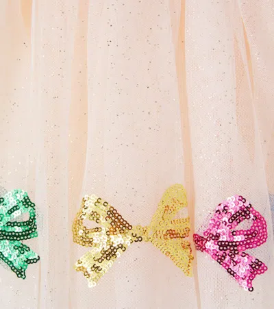 Konges Sløjd Konges Slojd Sequined Mesh Skirt In Animal Print