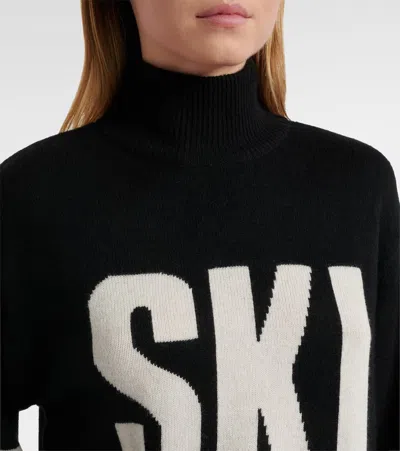 Goldbergh Wool-blend Turtleneck Sweater In Black