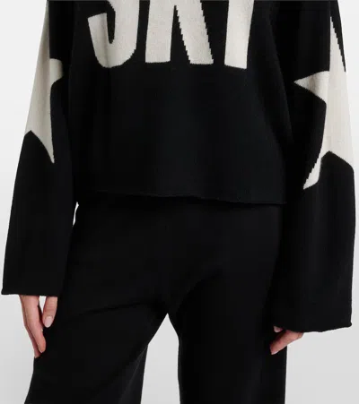 Goldbergh Wool-blend Turtleneck Sweater In Black