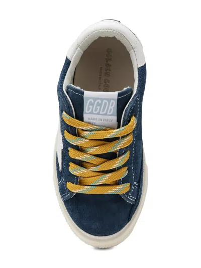 Golden Goose Star-embellishment Sneakers In Blue
