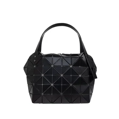 Bao Bao Issey Miyake Boston Geometric-pattern Tote Bag In Black