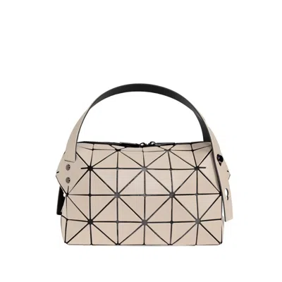 Bao Bao Issey Miyake Small Boston Geometric-pattern Tote Bag In Sand
