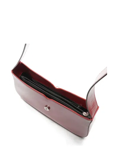 Pre-owned Ferragamo 2000-2020 Ganchini Shoulder Bag In Red