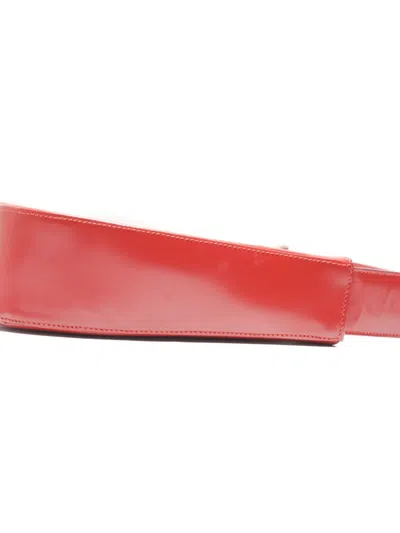 Pre-owned Ferragamo 2000-2020 Ganchini Shoulder Bag In Red